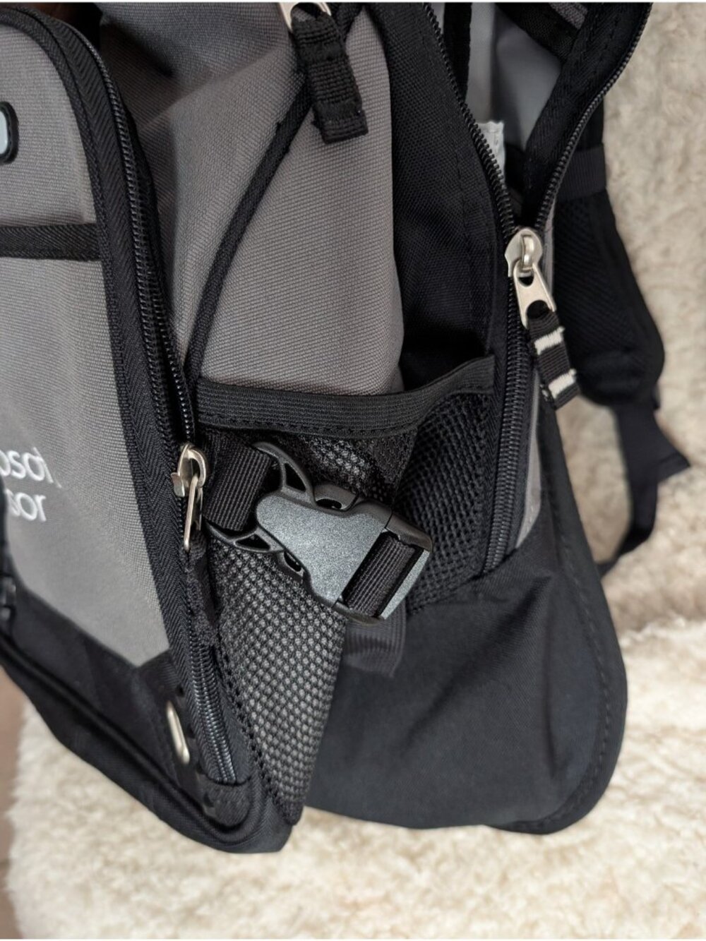 OGIO Techspecs Street Backpack Gray Black Laptop Sleeve Microsoft Advisor Bag - Picture 9 of 10
